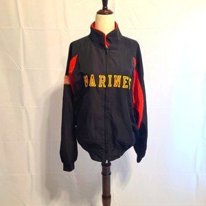 USPT Gear Men's Marine Corps wind breaker jacket red and black size small